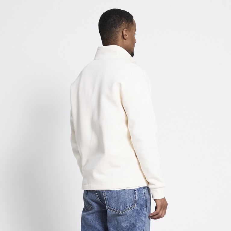 Zip sweatshirt "Fred" Ivory